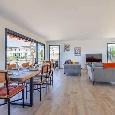 Lurenzu - Maison Pour 8 Avec Piscine * Belgodère