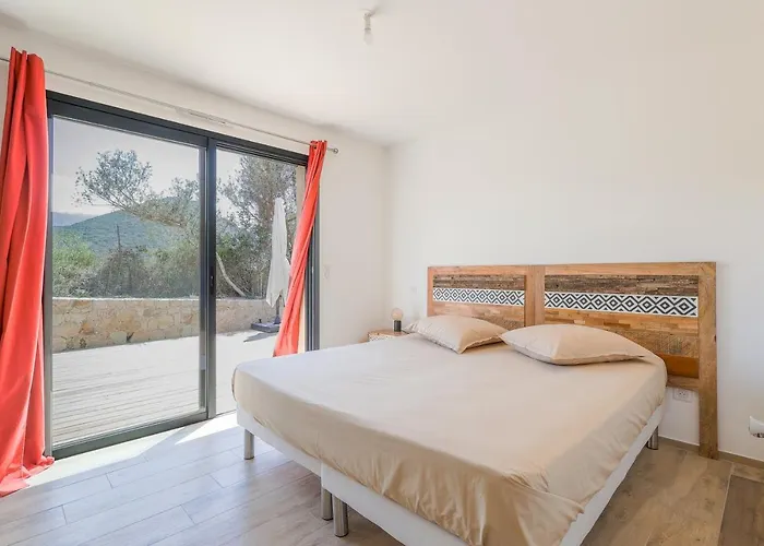 Lurenzu - Maison Pour 8 Avec Piscine Belgodère