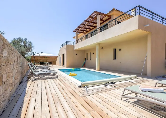 Lurenzu - Maison Pour 8 Avec Piscine Vila